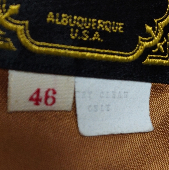 Vintage Pioneer Wear Camel Brown Corduroy Blazer with Tan Leather Accents - Picture 10 of 12